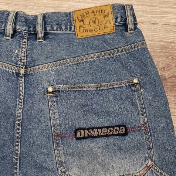 Y2K MECCA USA- 01' Jean shorts - Picture 6 of 8
